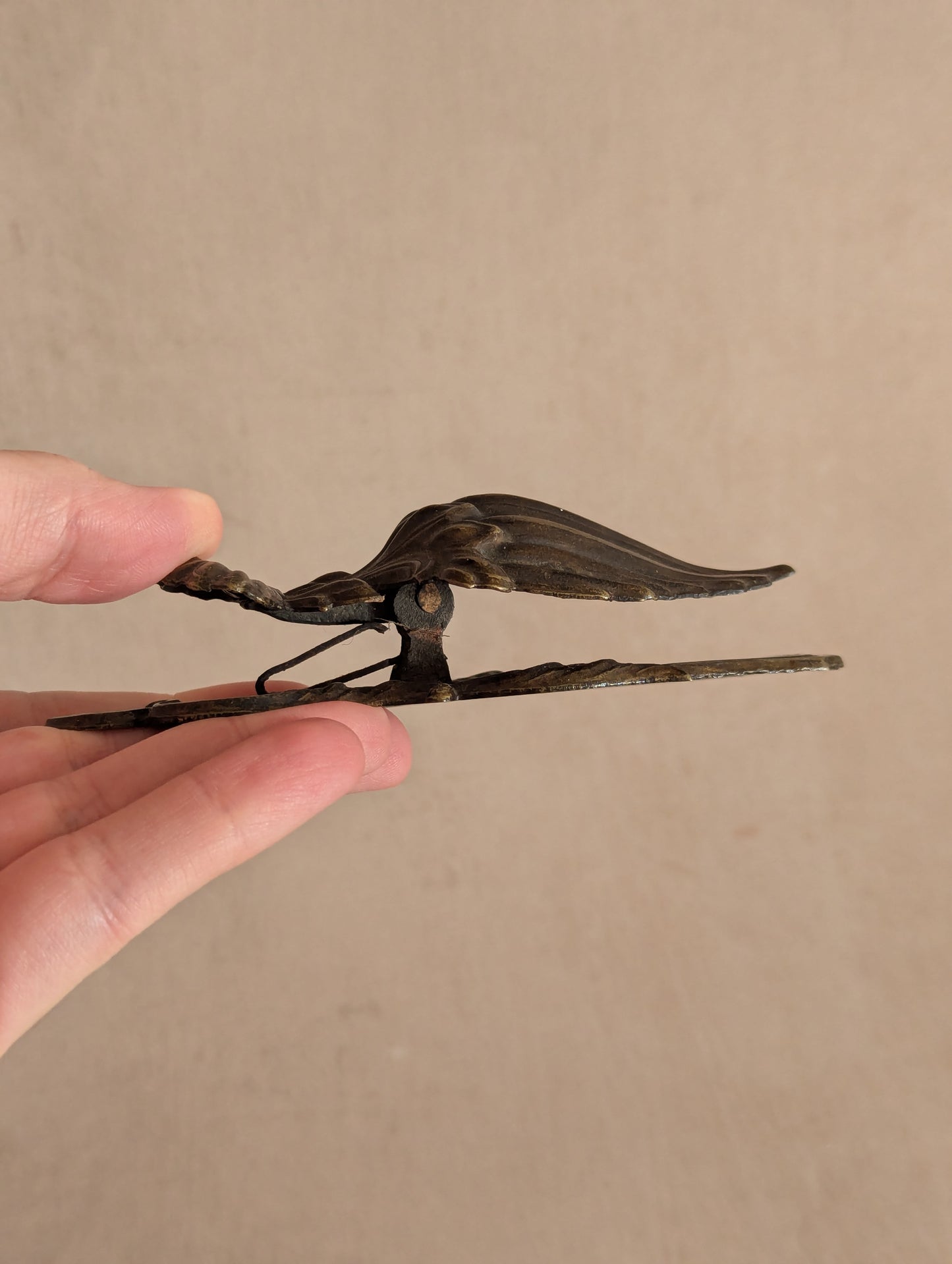 Pressed Metal Desk Accessory, Letter Clip