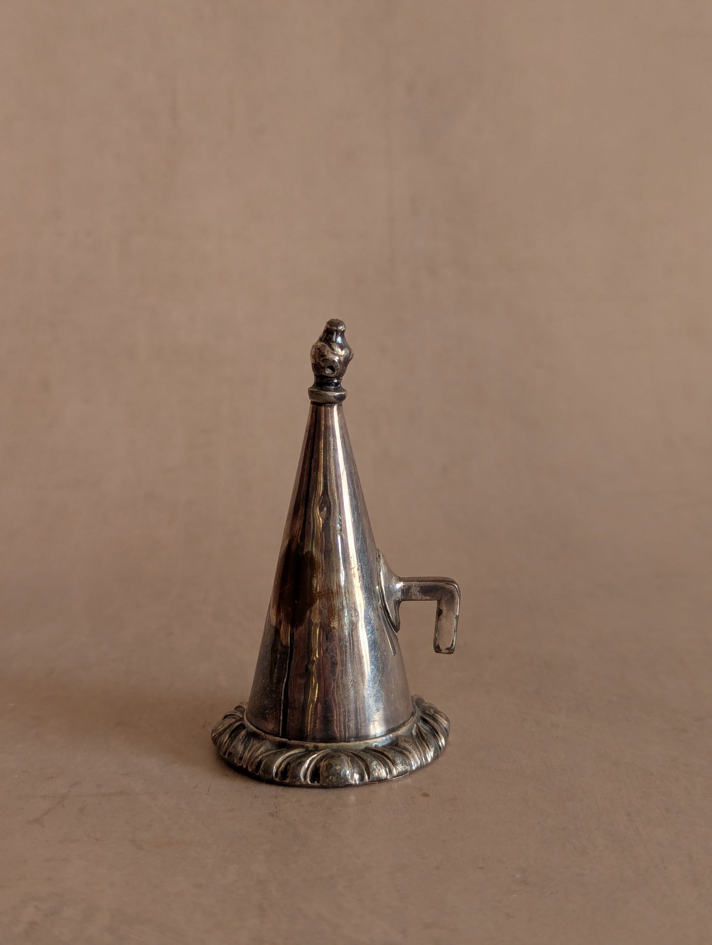 Antique Silver Tone Candle Snuffer No. 4