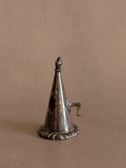 Antique Silver Tone Candle Snuffer No. 4