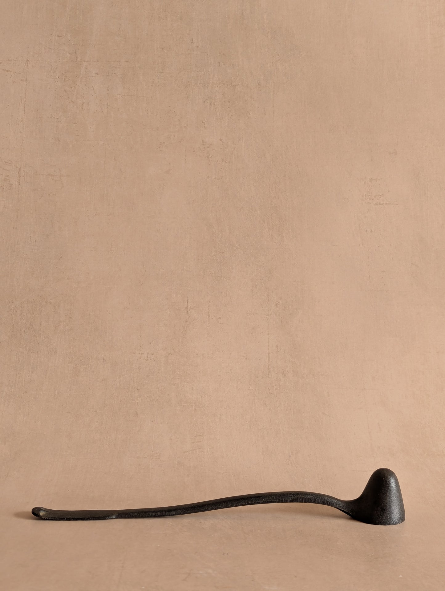 Minimalist Black Cast Iron Candle Snuffer