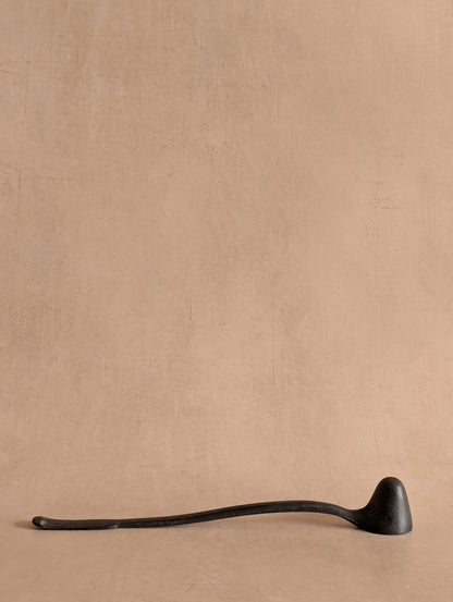 Minimalist Black Cast Iron Candle Snuffer