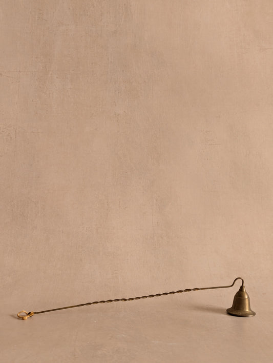 Lightweight Indian Spiral Brass Candle Snuffer