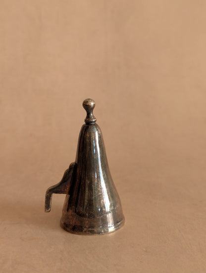 Antique Silver Tone Candle Snuffer No. 7