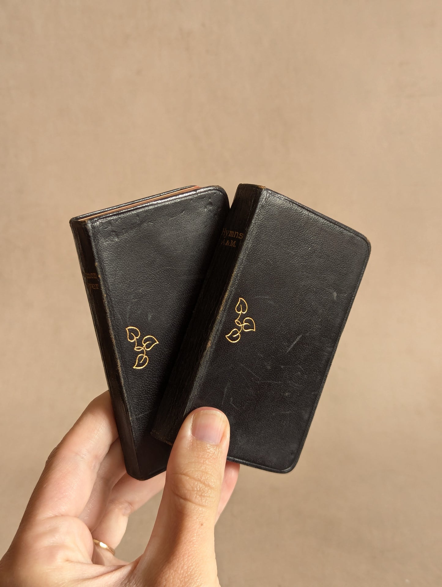Miniature Leather Bound Keepsake Common Prayer Books & Case