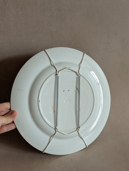 Wedgwood Hand-Painted Polychrome Enamel Wall Plate