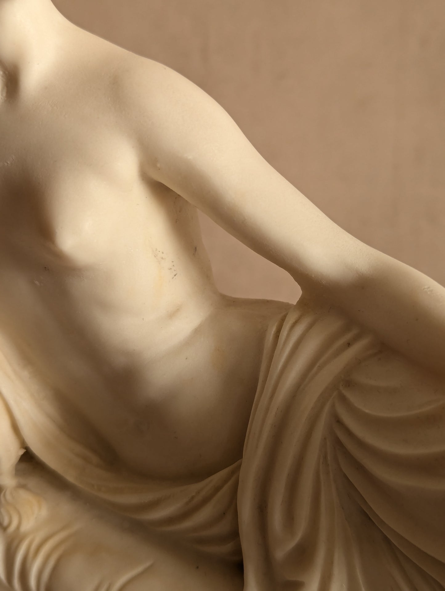 Greek Alabaster Venus Victrix Sculpture