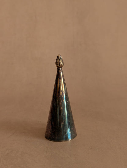 Antique Silver Tone Candle Snuffer No. 6