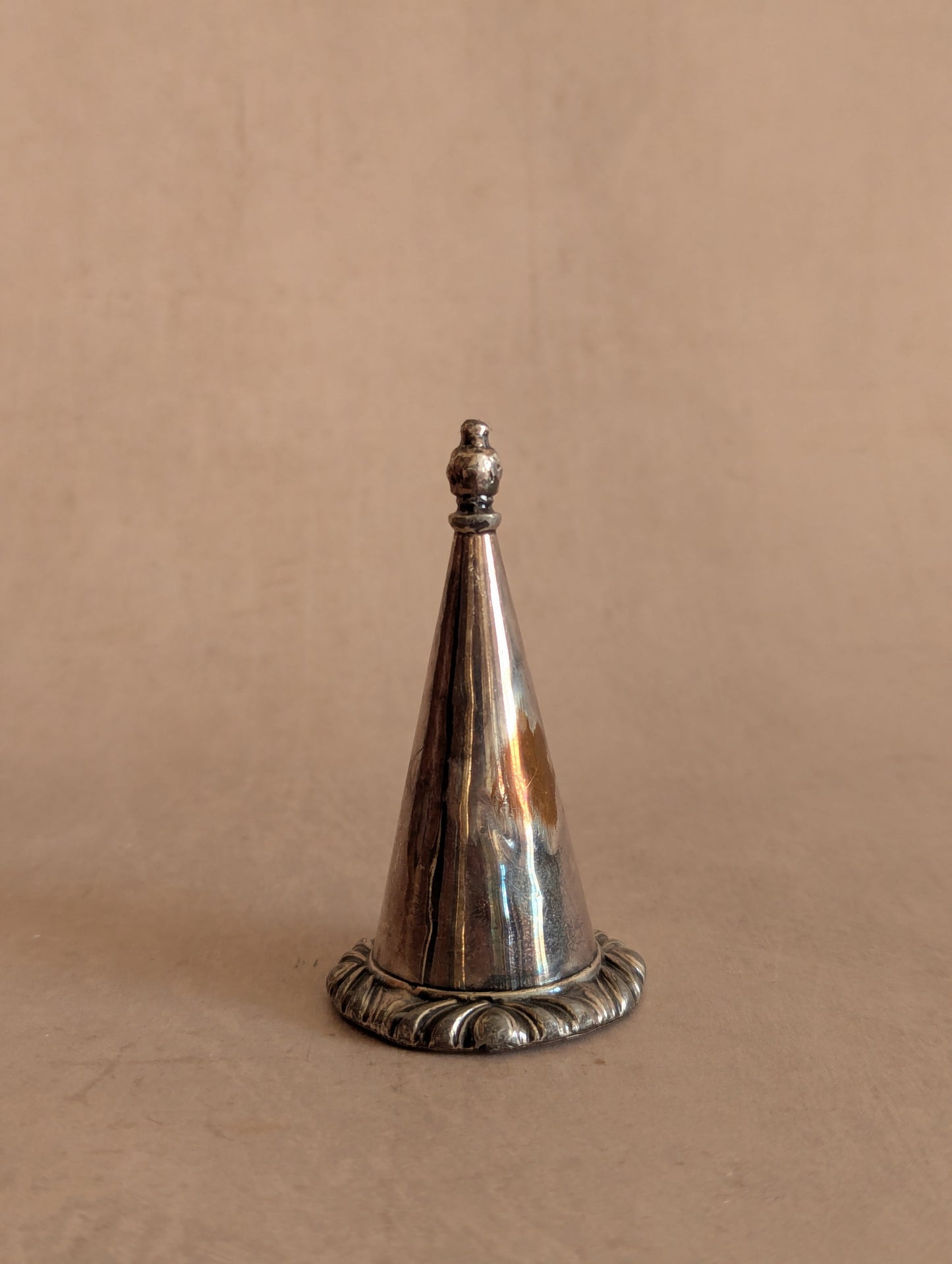 Antique Silver Tone Candle Snuffer No. 4