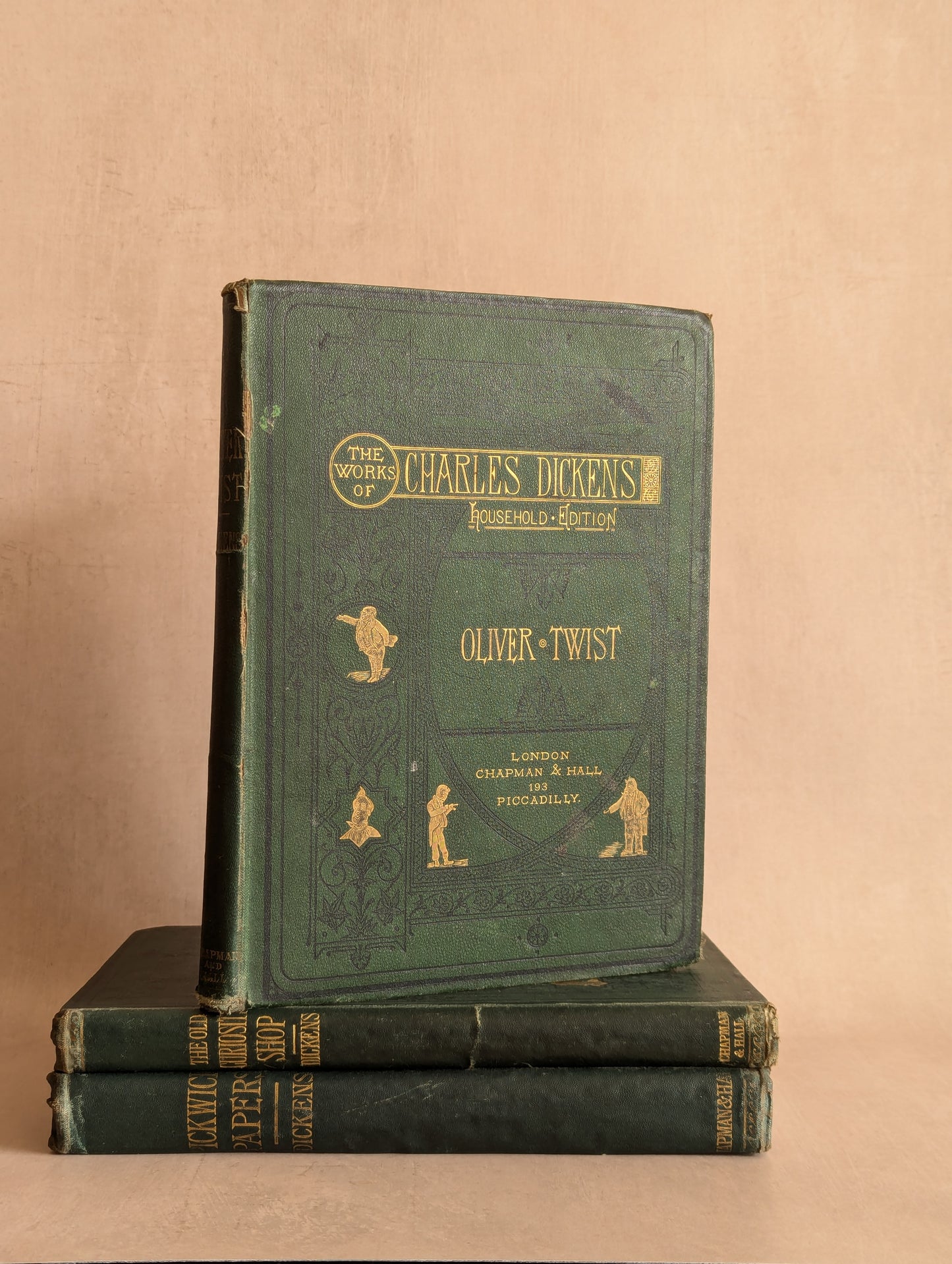 The Works of Charles Dickens, Household Edition, Set of Three