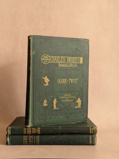 The Works of Charles Dickens, Household Edition, Set of Three