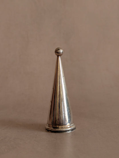 Antique Silver Tone Candle Snuffer No. 3