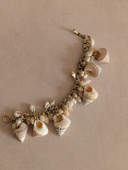 Liliana Natural Shell Charm Bracelet