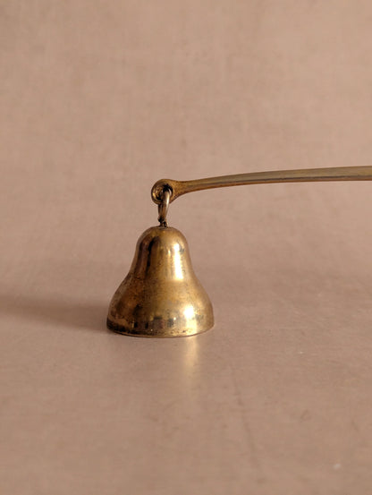Feminine Flourish Gold Tone Candle Snuffer