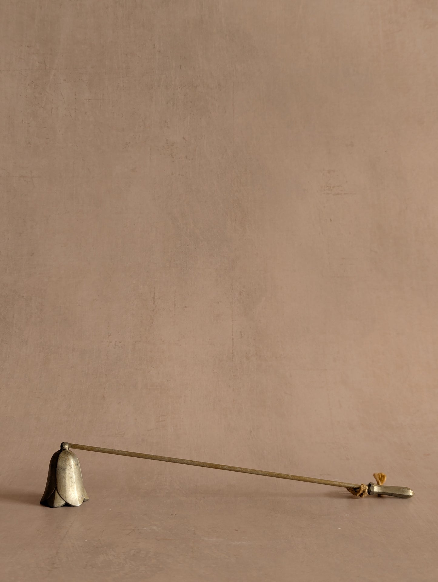 Silver Toned Tulip Candle Snuffer