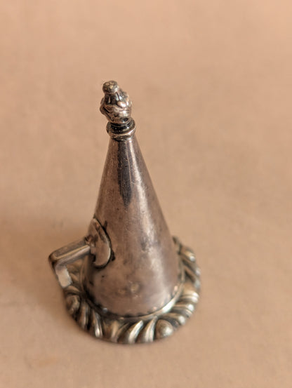 Antique Silver Tone Candle Snuffer No. 4