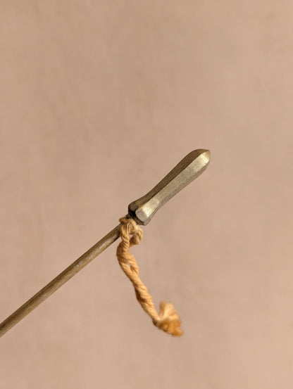 Silver Toned Tulip Candle Snuffer