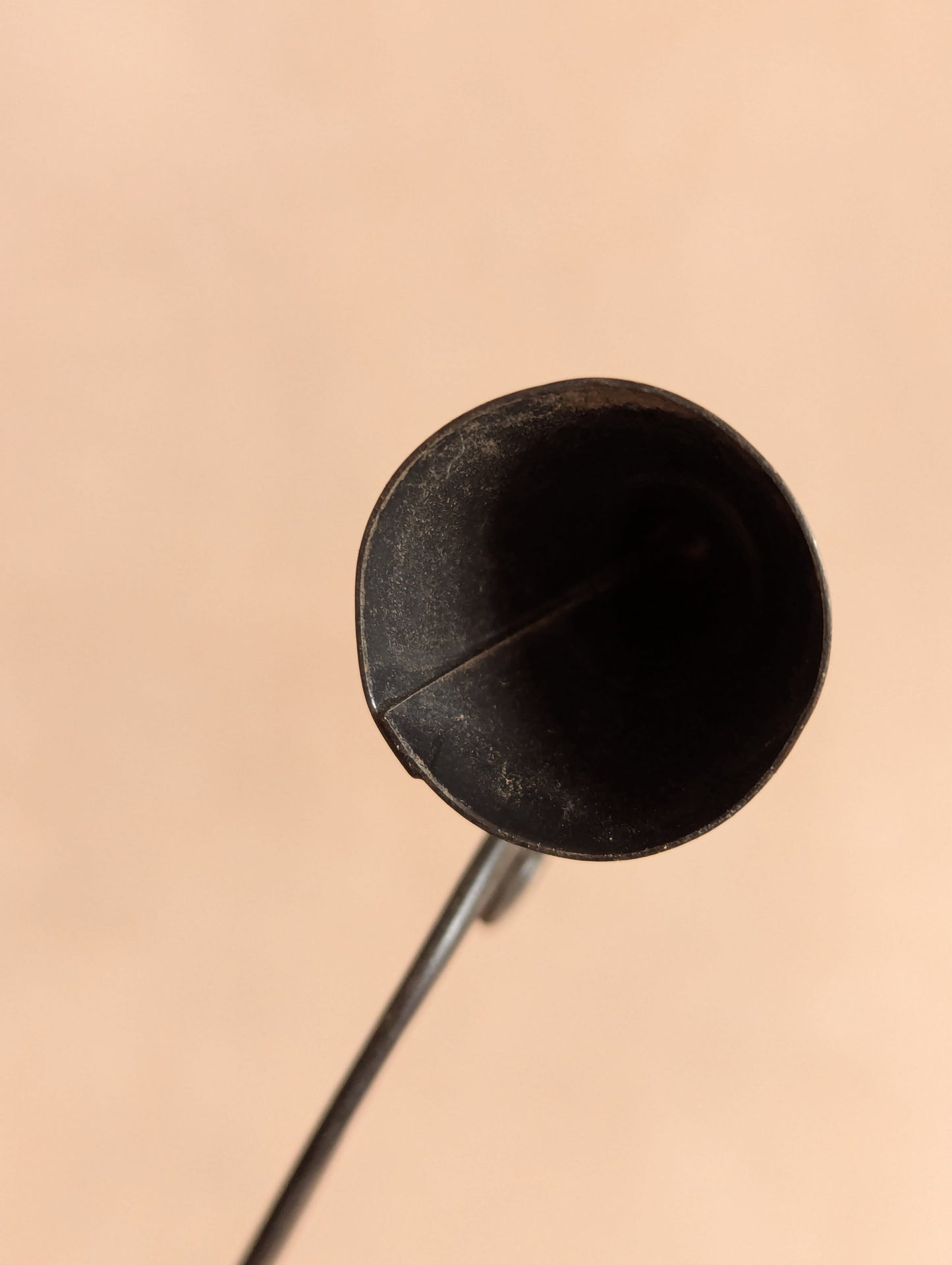 Lightweight Black Wire Tendril Candle Snuffer