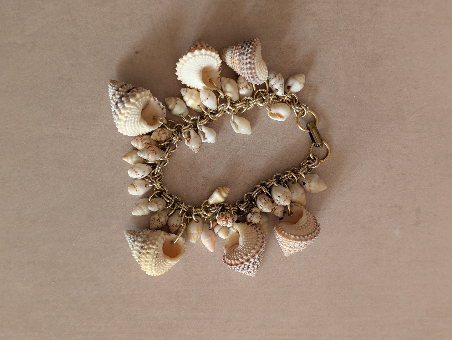 Liliana Natural Shell Charm Bracelet
