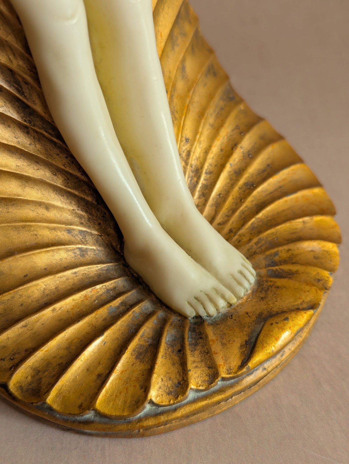 Art Deco Nude Figures on Shells Bookends