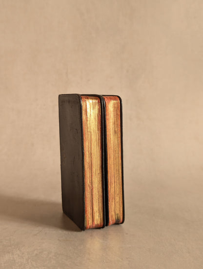 Miniature Leather Bound Keepsake Common Prayer Books & Case
