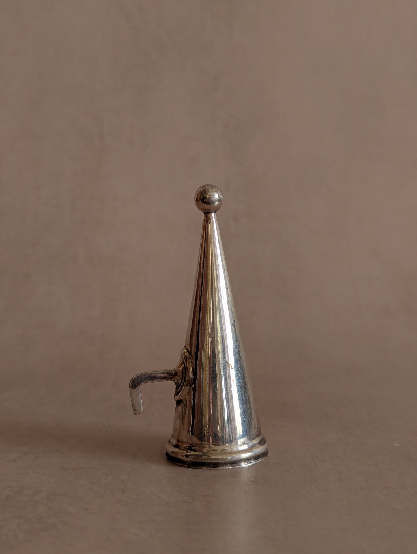 Antique Silver Tone Candle Snuffer No. 3