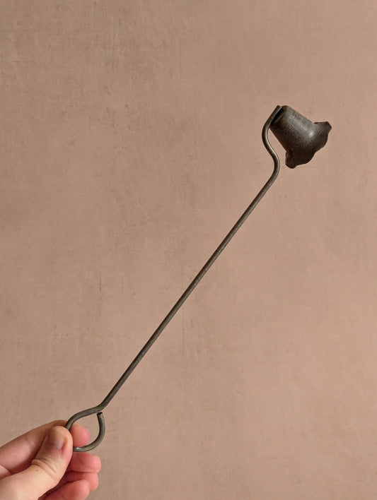 Minimal Rustic Ruffled Candle Snuffer