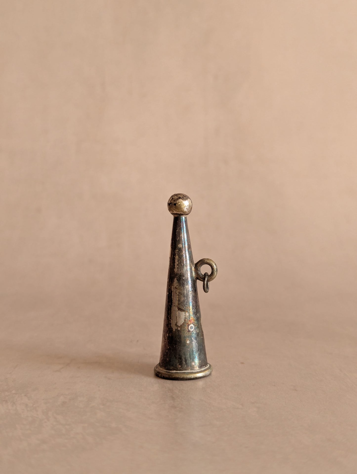 Antique Silver Tone Candle Snuffer No. 11