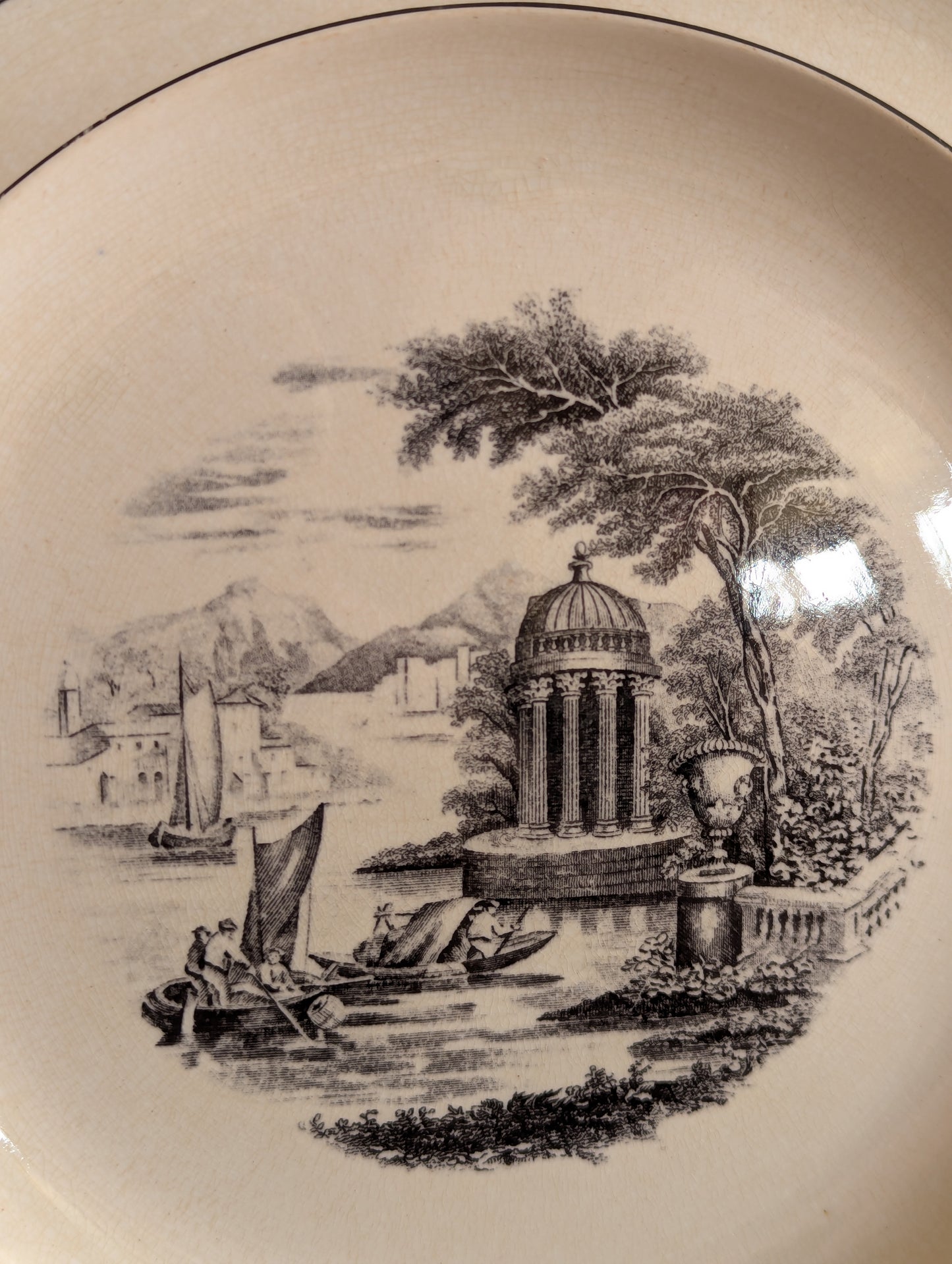 19th Century Wedgwood Dinner Plates - Set of Three