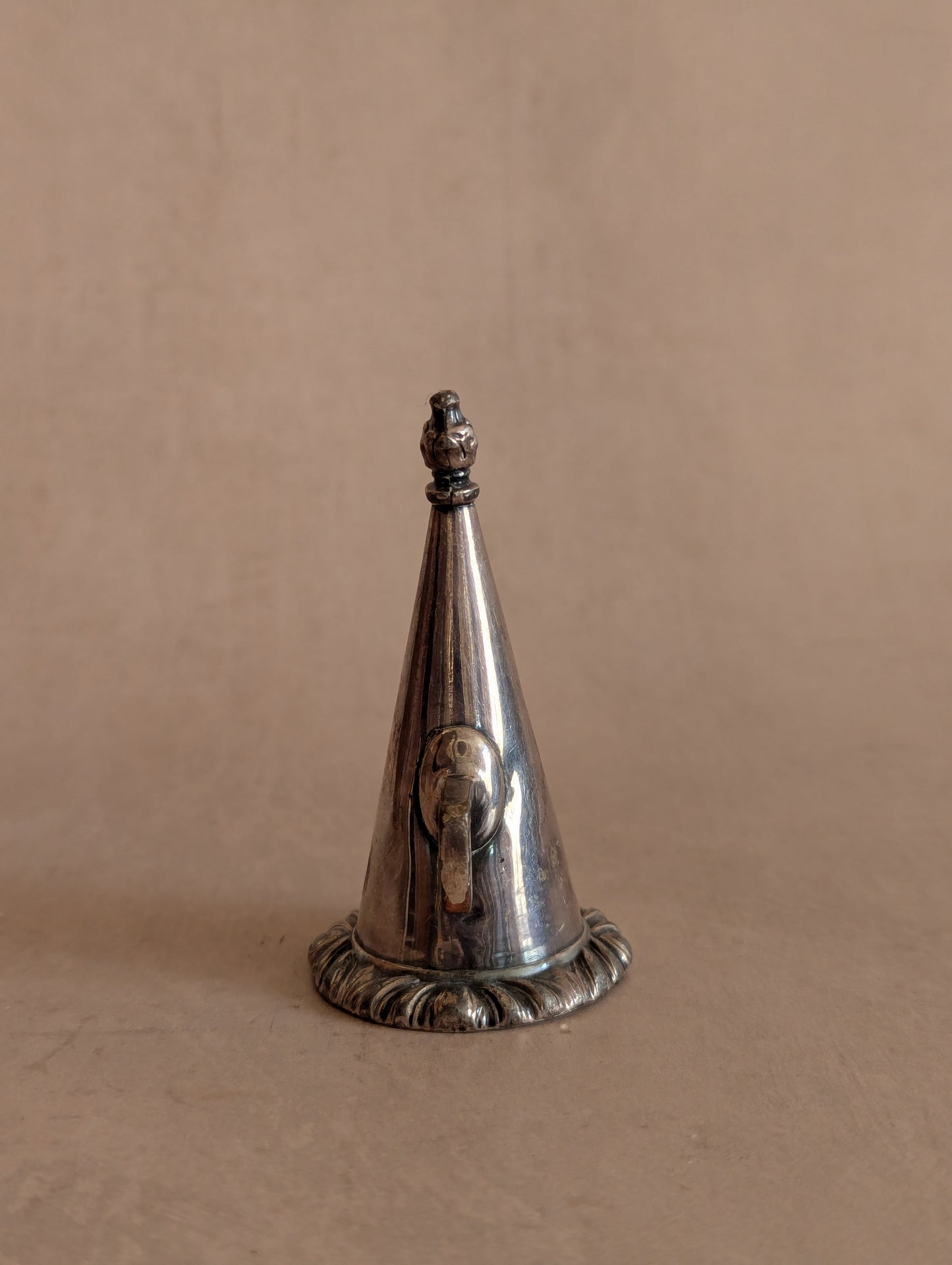 Antique Silver Tone Candle Snuffer No. 4