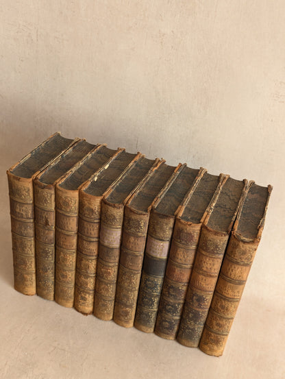 Sir Walter Scott, Miscellaneous Prose Works Collection, 1849, Set of 10