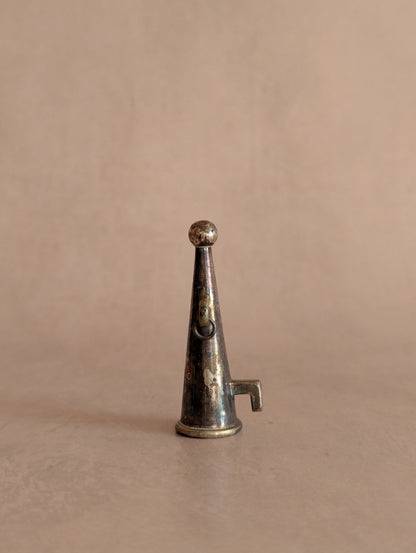 Antique Silver Tone Candle Snuffer No. 11