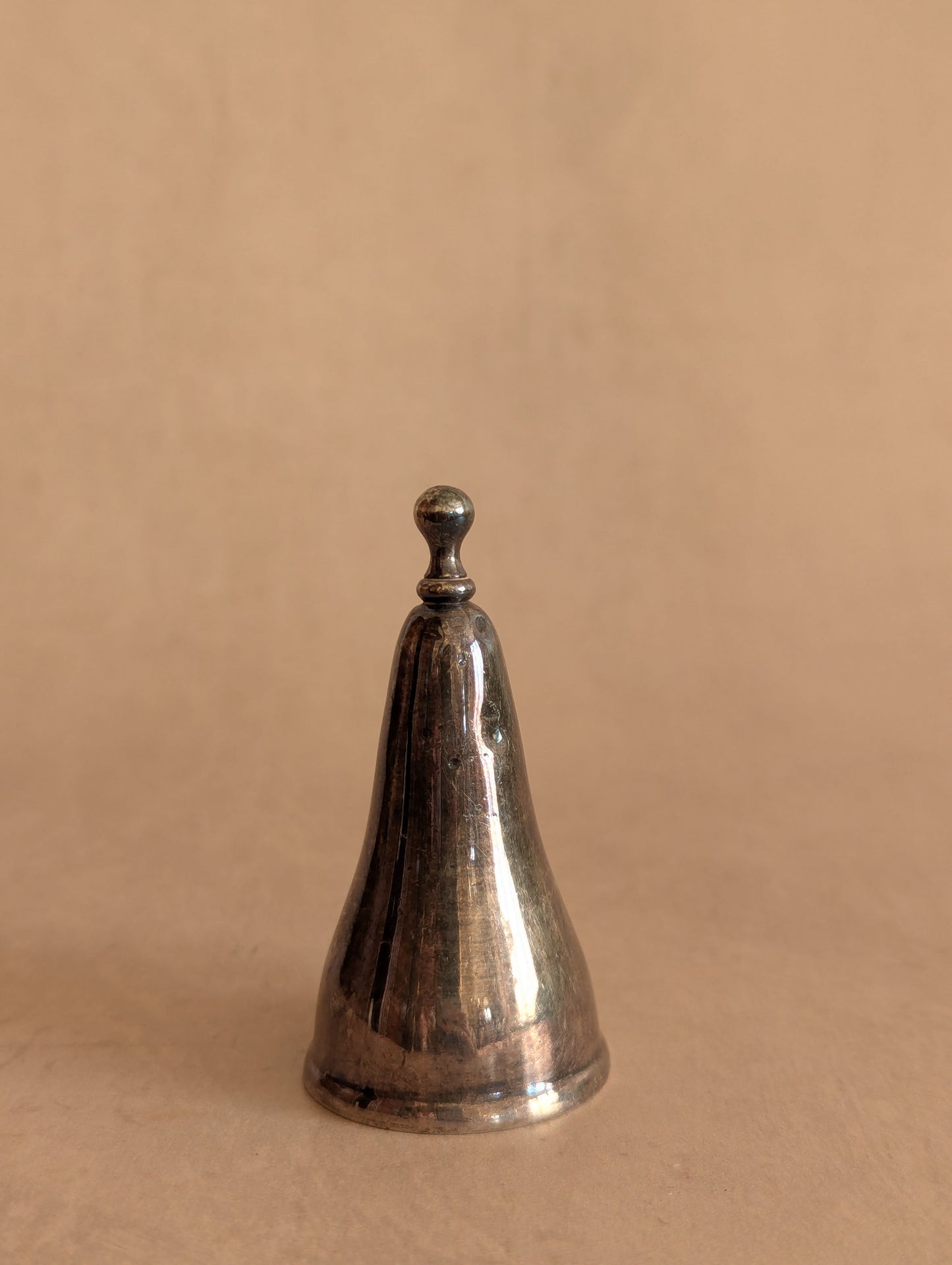 Antique Silver Tone Candle Snuffer No. 7