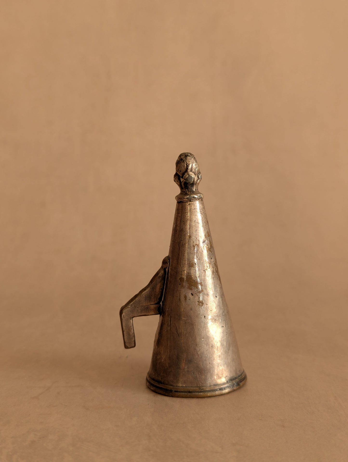 Antique Silver Tone Candle Snuffer No. 10