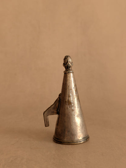Antique Silver Tone Candle Snuffer No. 10