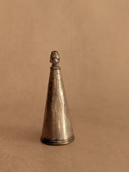 Antique Silver Tone Candle Snuffer No. 10