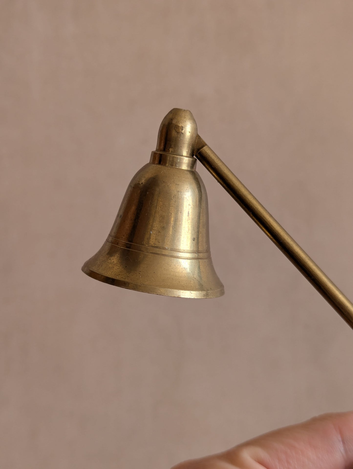 Solid Brass Feminine Bell Shaped Snuffer