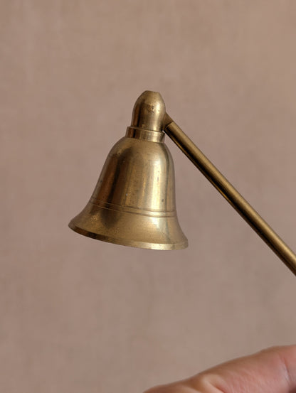 Solid Brass Feminine Bell Shaped Snuffer
