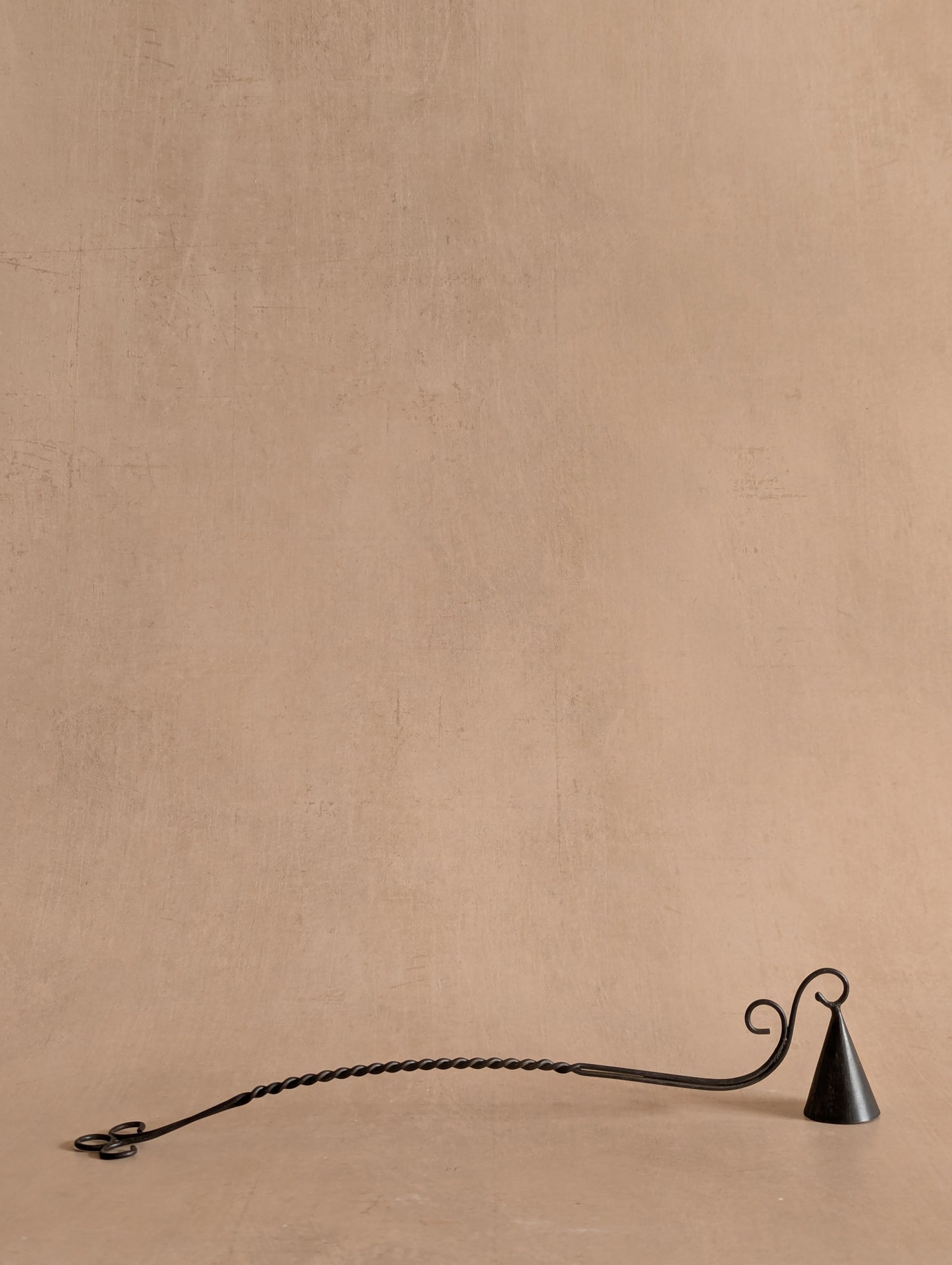Lightweight Black Wire Tendril Candle Snuffer