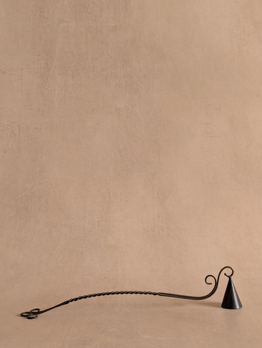Lightweight Black Wire Tendril Candle Snuffer