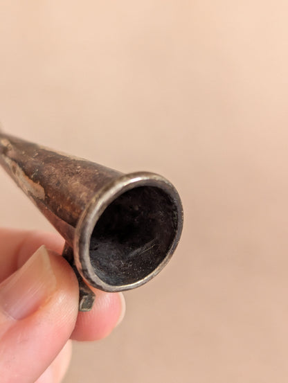Antique Silver Tone Candle Snuffer No. 11