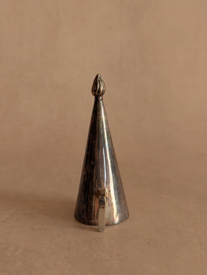 Antique Silver Tone Candle Snuffer No. 6