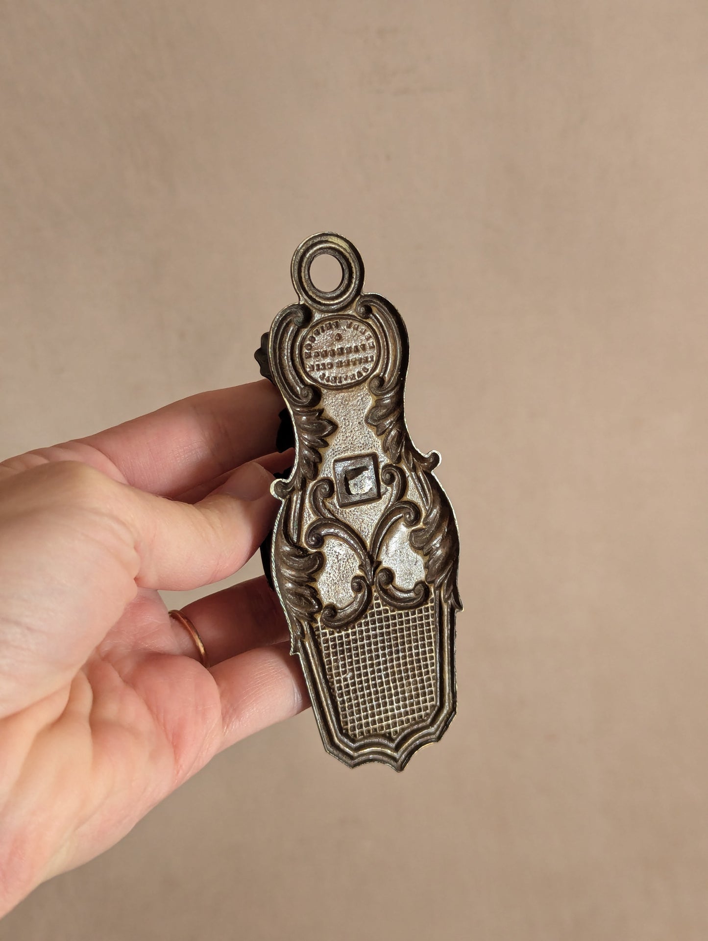 Pressed Metal Desk Accessory, Letter Clip