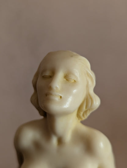 Art Deco Nude Figures on Shells Bookends