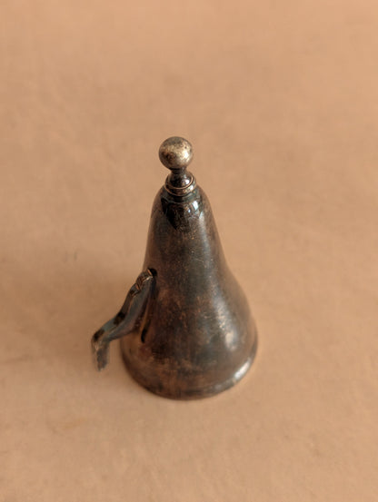 Antique Silver Tone Candle Snuffer No. 7