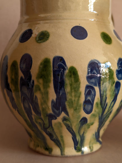 Handmade Earthenware Drizzle Jugs, Set of Two